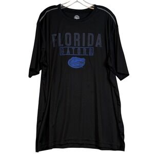 Rivalry Threads Florida Gators Mens 2XL Black Performance T-Shirt Graphic Tee